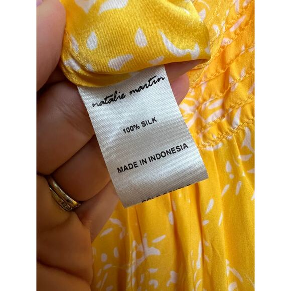 Natalie Martin Melanie Dress in Bamboo Sun Sz. S - Picture 8 of 9